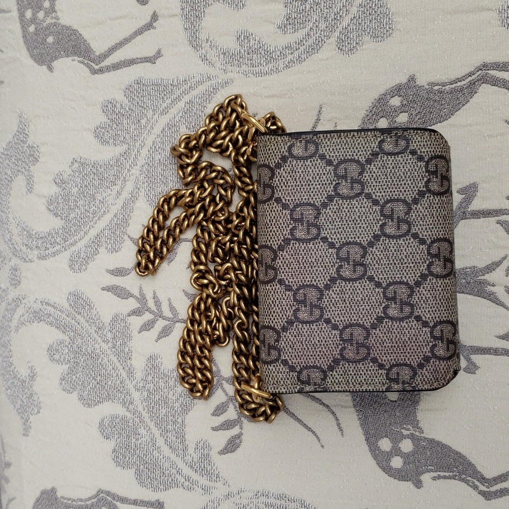 GUCCI X BALENCIAGA GG WEB SUPREME HACKER PROJECT WALLET ON CHAIN WOC - Picture 9 of 14